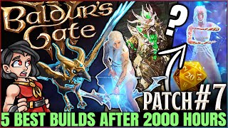 Baldurs Gate 3  5 Best MOST POWERFUL Builds of All Time  Easy Solo Honour Mode  Build Guide [upl. by Flanagan992]