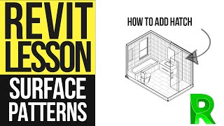 Hatch  Surface Patterns in Revit Tutorial [upl. by Borroff]