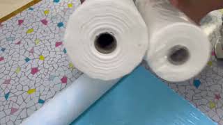 self adhesive felt floor protector with adhesive floor felt roll china best factory [upl. by Astra]