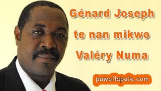 Génard Joseph Kòdonatè jeneral Platfòm Verite ap reponn kesyon Valéry Numa [upl. by Taryne]