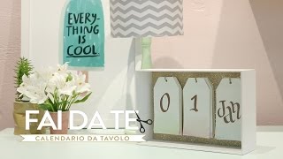 COME FARE UN CALENDARIO FAI DA TE  VIDEOTUTORIAL PASSO PASSO [upl. by Pattin]