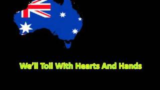 The Official Full Version Of The Australian National Anthem With Lyrics [upl. by Daile]