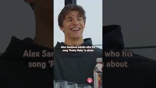 Alex Sampson admits who his song PRETTY BABY is about alexsampson agt americasgottalent singer [upl. by Nauqat407]