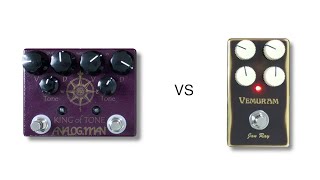 Analogman King of Tone vs Vemuram Jan Ray [upl. by Rupert558]