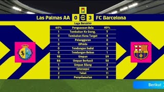 BARCELONA VS LAS PALMAS  EFOOTBALL 2025 [upl. by Joey]