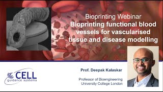 Bioprinting functional blood vessels for vascularised tissue and disease modelling [upl. by Ellemaj]