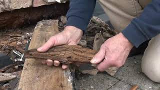 Opening up an historic timber frame  many problems [upl. by Derfniw]