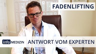 Fadenlifting An welchen Stellen hilft es  Expertenantwort Dr Kiermeir [upl. by Allecram]