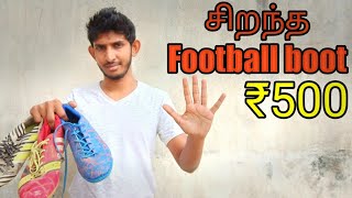 Top 5 சிறந்த Football boot under ₹500Football Shoes  VANAKKAM SOCCER  Review [upl. by Aikenahs]