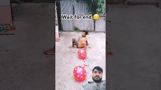 balloon popping challenge 3shorts funny comedy ytshorts trending [upl. by Sidnee]