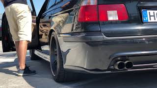 ULTIMATE DIESEL SOUND BMW e39 530d MagnaFlow 76mm straightpipe [upl. by Garate]