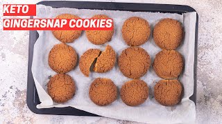 Holiday Cookie Platter MustHave Keto Gingersnap Cookies [upl. by Esenwahs195]