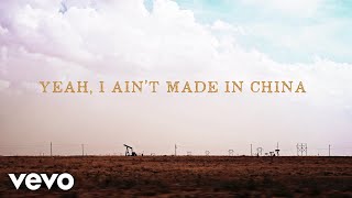 Aaron Lewis  Made In China Lyric Video [upl. by Farley]