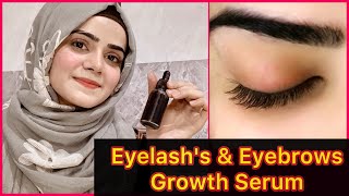 How To Grow Long Eyelashes And Eyebrows Naturally  Healthy Eyelashes And Eyebrows  Dietitian Aqsa [upl. by Weeks]