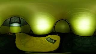 Nordisk Halland 2 LW Tent Internal view 360 degree video [upl. by Nosduh]