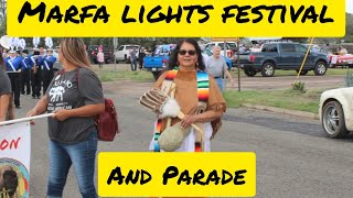 Marfa Lights Festival And Parade [upl. by Odoric524]