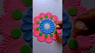 Small amp easy rangoli for diwali  new design rangoli [upl. by Catha]