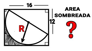 RESUELVE🤪😡 Halla el Area Sombreada👍🟢 [upl. by Elfrida599]