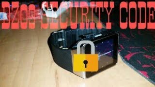 Smart watch dz 09 security code change [upl. by Krysta]