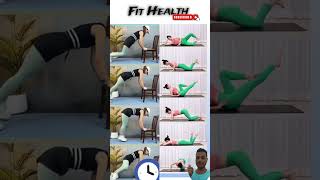 Part 207 Belly weight Reduce Exercise shorts short fithealthyoga [upl. by Zea]