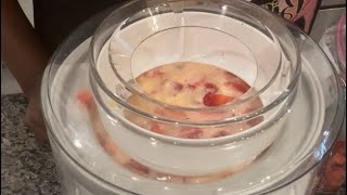 Old Fashioned Strawberry Ice Cream COOKED Custard Recipe Evaporated Milk only [upl. by Mathian]