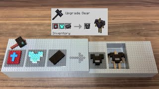 How to Build Minecraft Smithing Table out of Lego [upl. by Olimac]