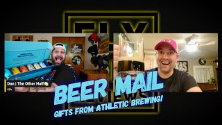 Beer Mail  Gifts From Athletic Brewing Co  Unboxing 32 [upl. by Asilef364]