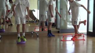 Propriception exercises for soccer players [upl. by Hacissej]