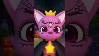 🎃 Pinkfong Wearing Halloween Makeup Hogi Halloween shorts [upl. by Salene]