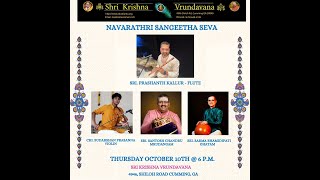 Navarathri Concert at Sri Krishna Vrundavana Oct 10 2024 [upl. by Notyal]