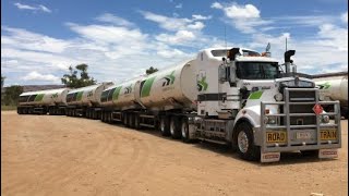 Road Trains  Alice Springs Australia [upl. by Aivata]