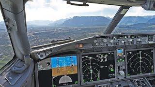 iFly 737 Max flown by Real 737 Captain  Two Sector test Flight  Wroclaw – Salzburg [upl. by Honebein]