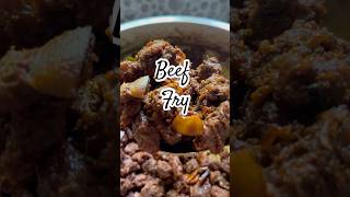 Mom’s Special Beef Fry beef beefrecipe beeffry shortvideo shorts subcribe minivlog [upl. by Hayila]