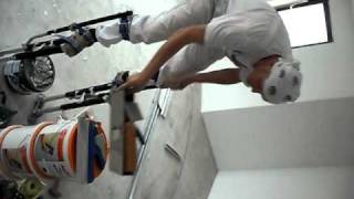 строительные ходули Drywall Stilts [upl. by Vanhook]