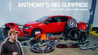 Building a MK7 GTI in 2 Days to Surprise Anthony  BMP Tuning [upl. by Leahcir222]