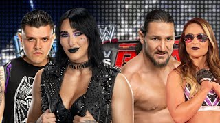 Dominik Mysterio amp Rhea Ripley vs Madcap Moss amp Emma  WWE SvR 2011 Gameplay [upl. by Marwin]