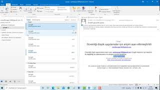 Outlook da Klasör Oluşturma ve Gelen Mailleri Klasöre Taşıma [upl. by Garth]