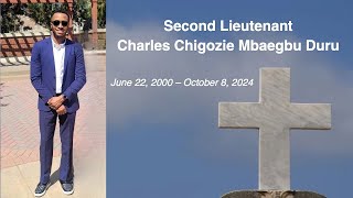 11924 11am Funeral Mass for 2nd Lt Charles Chigozie Mbaegbu Duru June 22 2000October 8 2024 [upl. by Eerol]