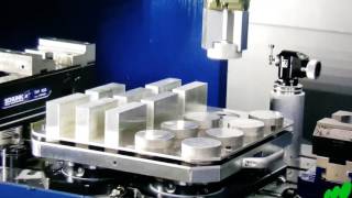 SCHUNK VEROS amp GSWB on 3 axis Matsuura [upl. by Enella]