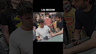 Rubiks Cube 1sec Challenge 💫 🗿 shorts record rubikscube [upl. by Ailyn]