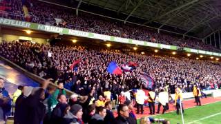 Crystal Palace  Sunderland Fanatics quotWe love youquot [upl. by Sedlik]