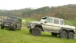 2014 MercedesBenz G63 AMG 6X6 vs 2014 MercedesBenz G63 AMG Head 2 Head Ep 46 [upl. by Maryl512]