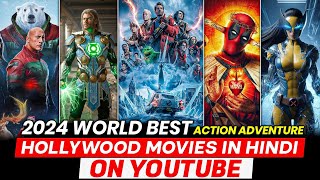 Top 10 New SciFi amp Action Hollywood Movies On YouTube In Hindi  2024 Hollywood Movies in Hindi [upl. by Rolfston]