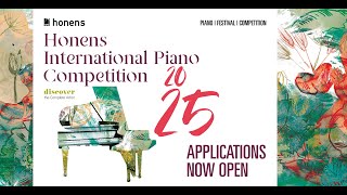 2025 Honens International Piano Competition—Why Apply [upl. by Ocirred]