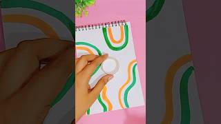 independenceday art ideas shortsvideo youtubedrawing creative wafiyaartcrafts9819 [upl. by Einad]