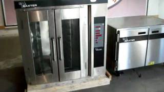 Baxter Mini Rack Oven w Proofer [upl. by Euphemiah]