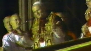 From the archives CBS News Special Report  The election of Pope John Paul II [upl. by Lowis]