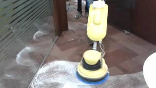 Carpet Shampooing with Karcher Machine [upl. by Ahserkal]