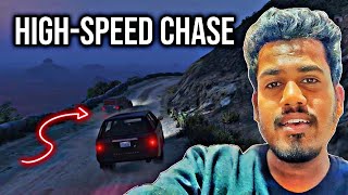 Franklin on a HighSpeed Chase After Goons in a GTA 5 Mission [upl. by Holsworth]