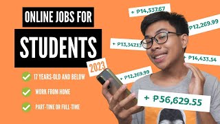 Online Jobs for Students 2023  How to Earn from Home [upl. by Eedoj812]